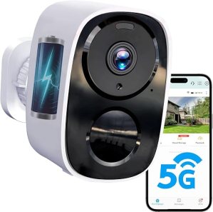 2026 Upgraded 2K Security Cameras Wireless Outdoor, Free Cloud Storage, 1-5 Months Battery Life, AI Motion Detection Spotlight Siren Alarm WiFi Surveillance Outdoor Camera, 2-Way Talk, Waterproof