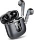 Wireless Earbuds, Bluetooth 5.3 Headphones HiFi Stereo, Mini in-Ear Bluetooth Earbuds, Wireless Earphones with 4 ENC Noise Cancelling Mic, IP7 Waterproof, LED Display, Touch Control Ear Buds, Black
